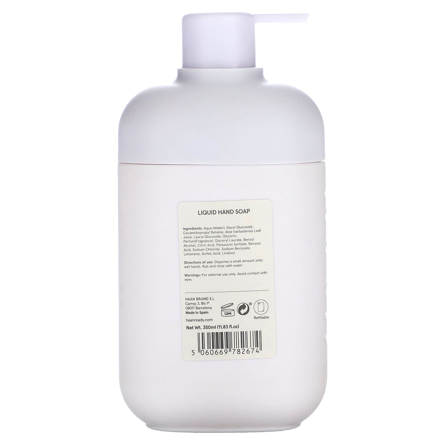 Haan Hand Soap, Refreshing Margarita Spirit, 11.83 fl oz - Image 2