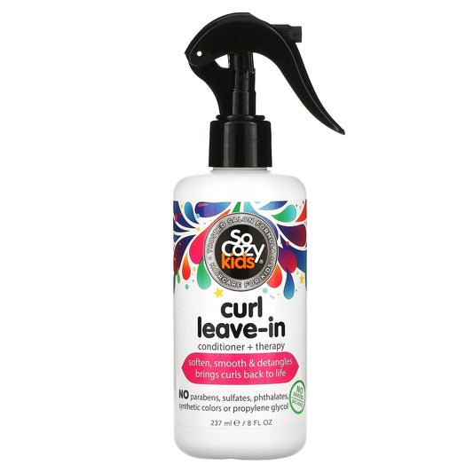 SoCozy, Kids, Curl Leave-in Conditioner + Therapy,  8 fl oz (237 ml) - Image 1
