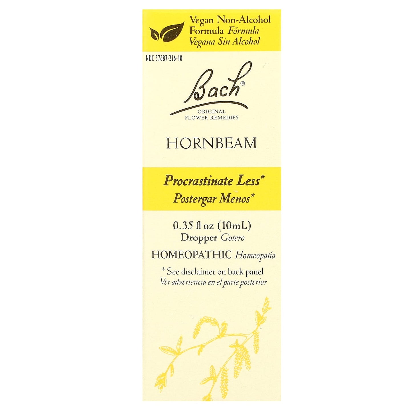 Bach Flower Remedies: Hornbeam for Energy and Productivity - Image 1