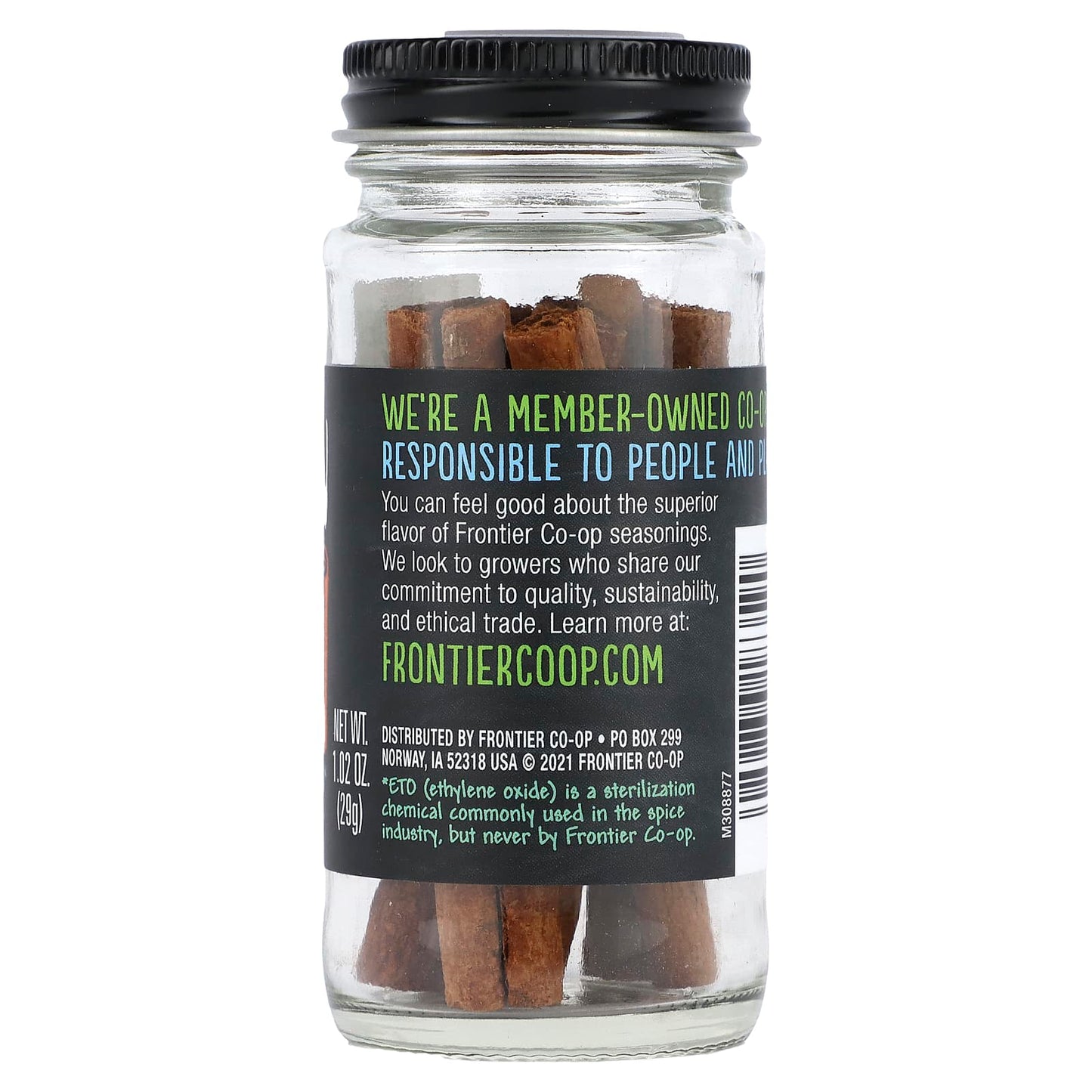 Frontier Co-op Cinnamon Sticks, Non-GMO, Kosher, 1.02 oz (29g) - Image 2