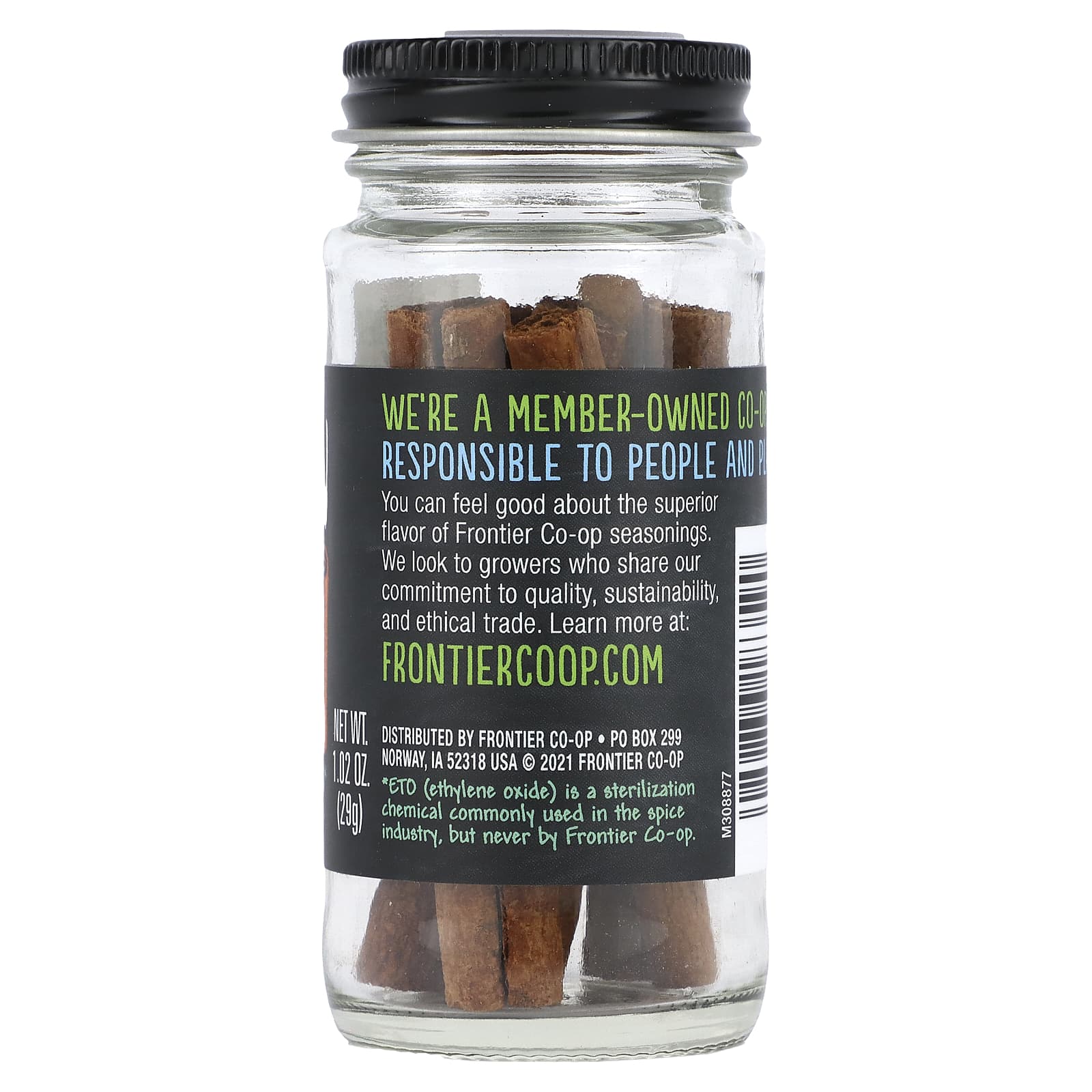 Frontier Co-op Cinnamon Sticks, Non-GMO, Kosher, 1.02 oz (29g) - Image 2