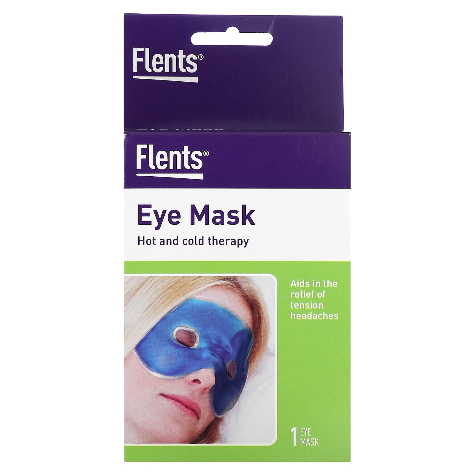 Flents Eye Mask for Hot and Cold Therapy Relief - Image 1
