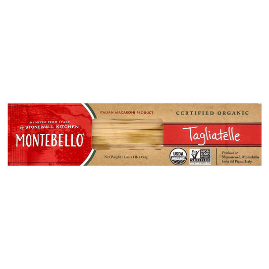 Montebello, Organic Tagliatelle, 16 oz (454 g) - Image 1