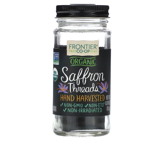 Organic Saffron Threads by Frontier Co-op for Authentic Flavor - Image 1