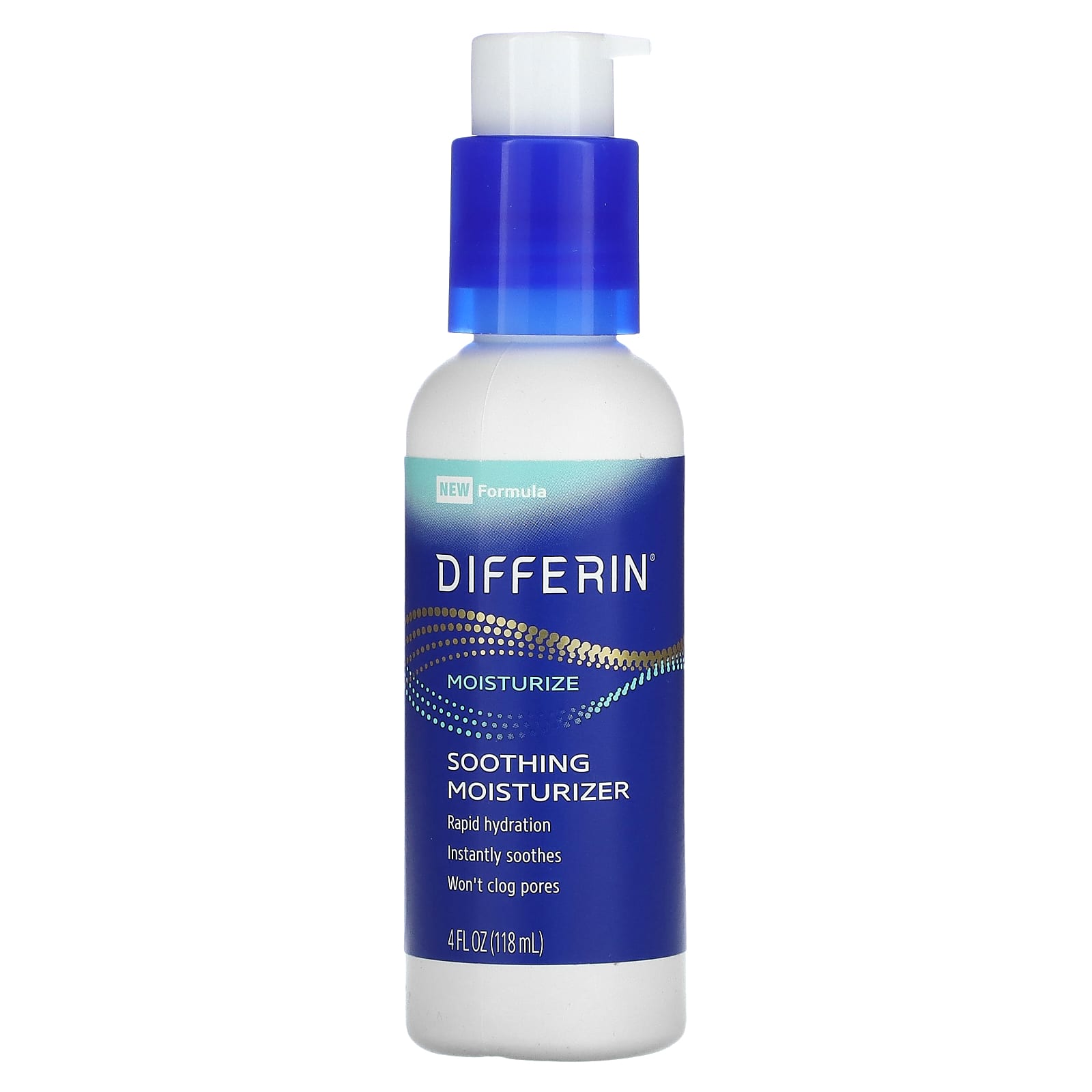 Differin Soothing Moisturizer, Rapid Hydration for Acne-Prone Skin - Image 1