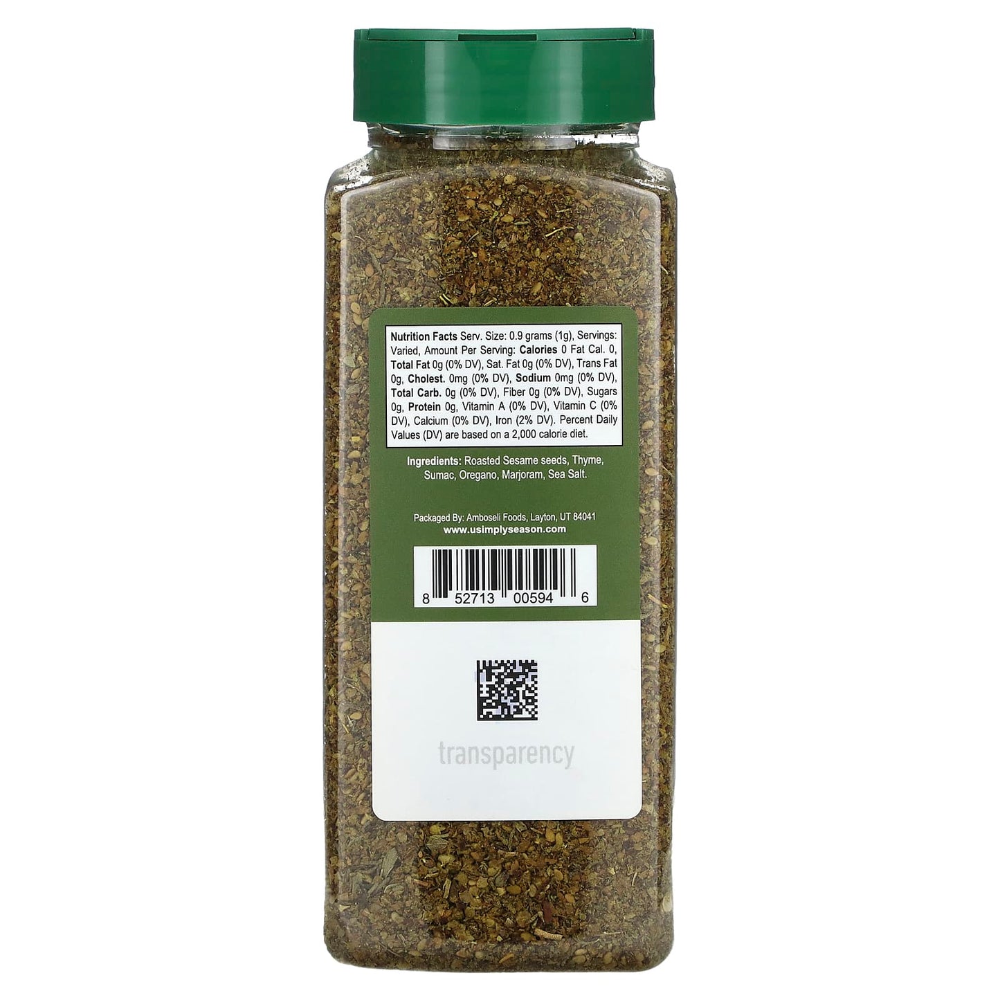 USimplySeason, Artisan Spice Blend, Tangy Za'atar, 16 oz (453 g) - Image 2