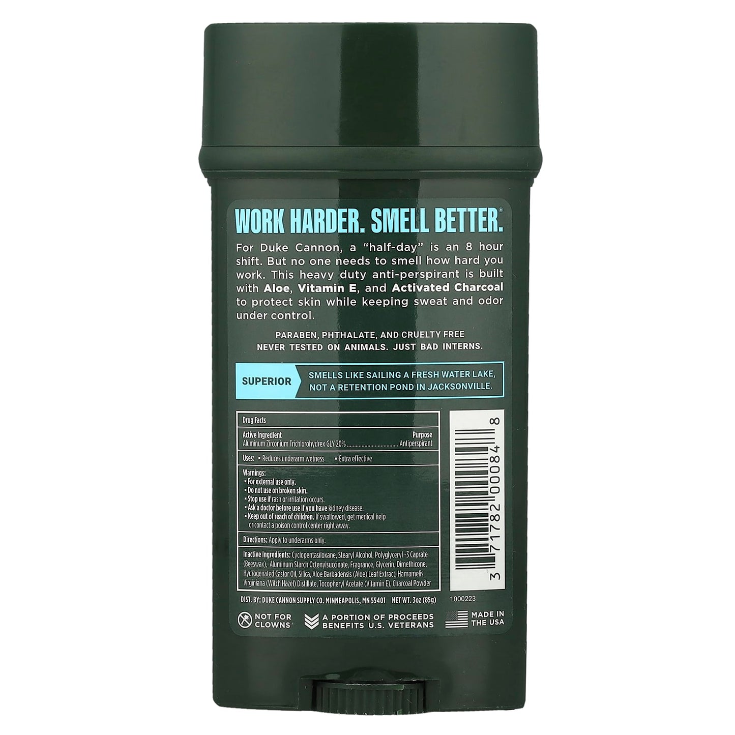 Long-Lasting Freshness with Duke Cannon Supply Co. Deodorant - Image 2