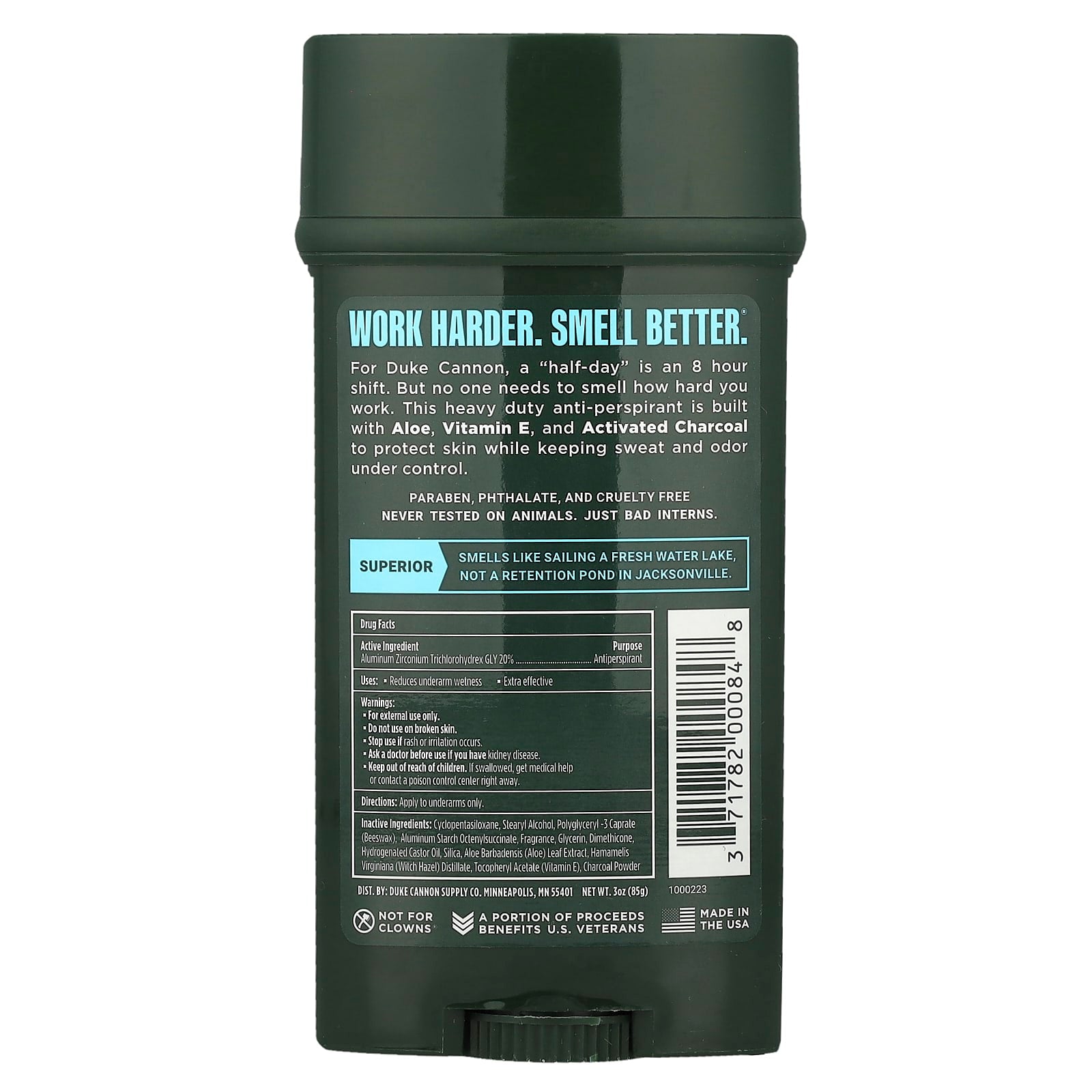 Long-Lasting Freshness with Duke Cannon Supply Co. Deodorant - Image 2