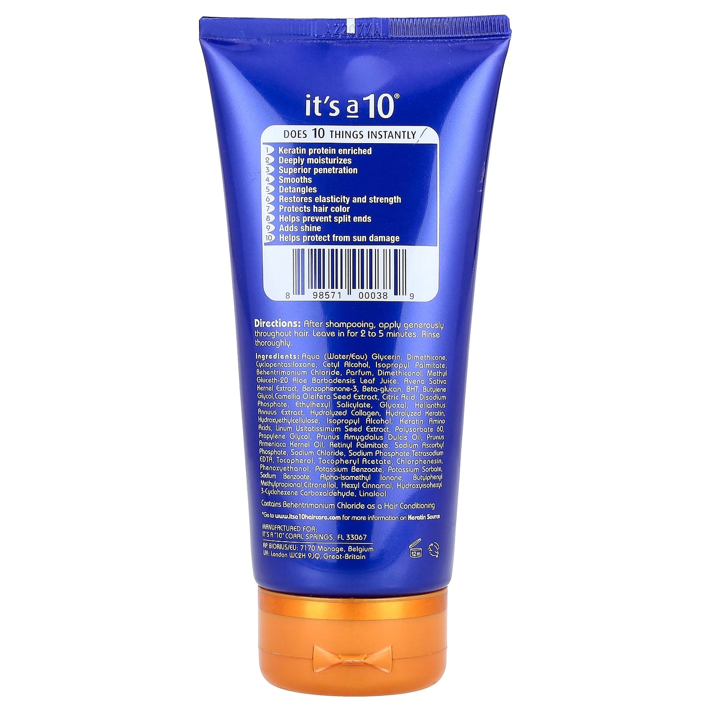 Deep Condition Hair with Keratin-Enriched Miracle Deep Conditioner - Image 2