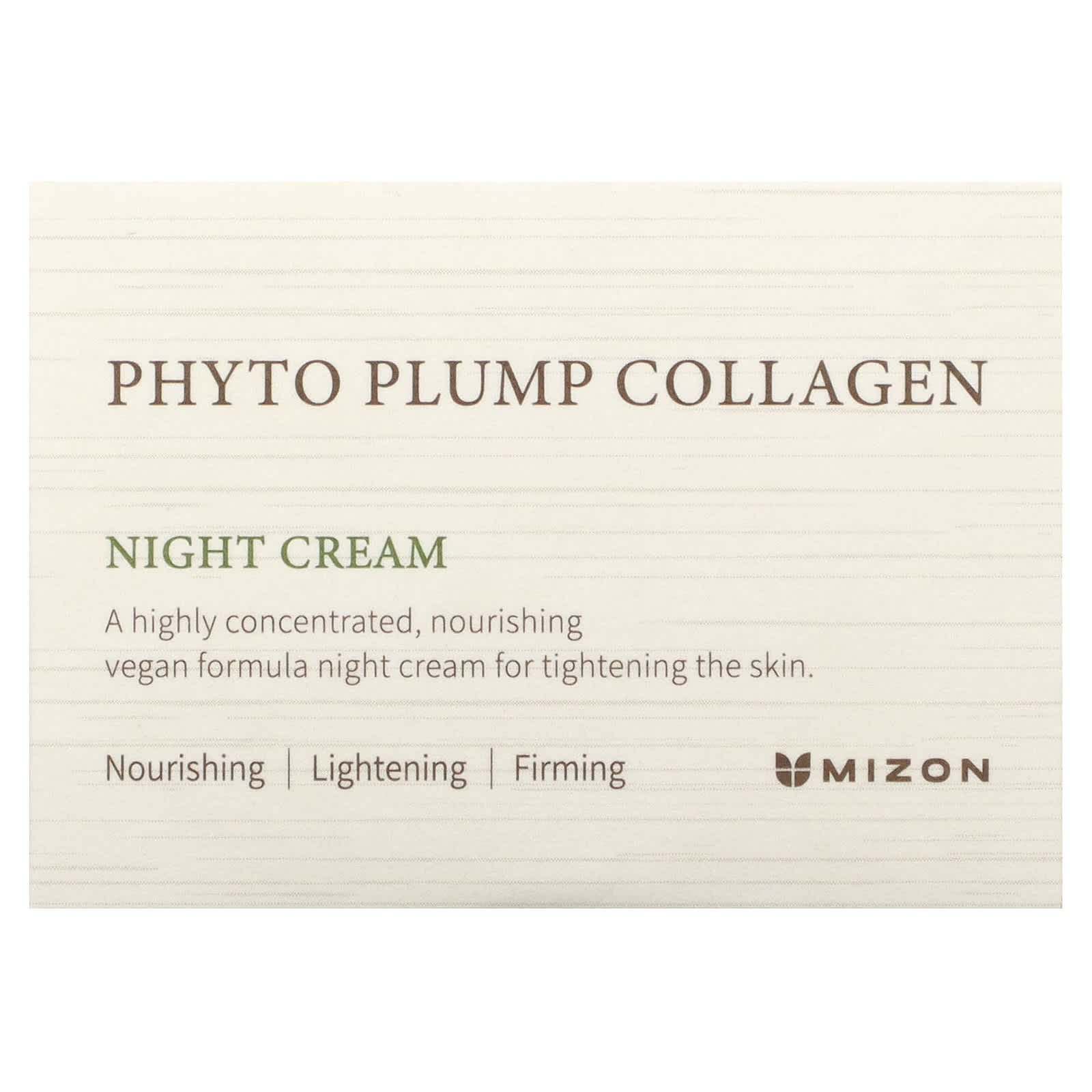Mizon, Phyto Plump Collagen, Night Cream, 1.69 fl oz (50 ml) - Image 2