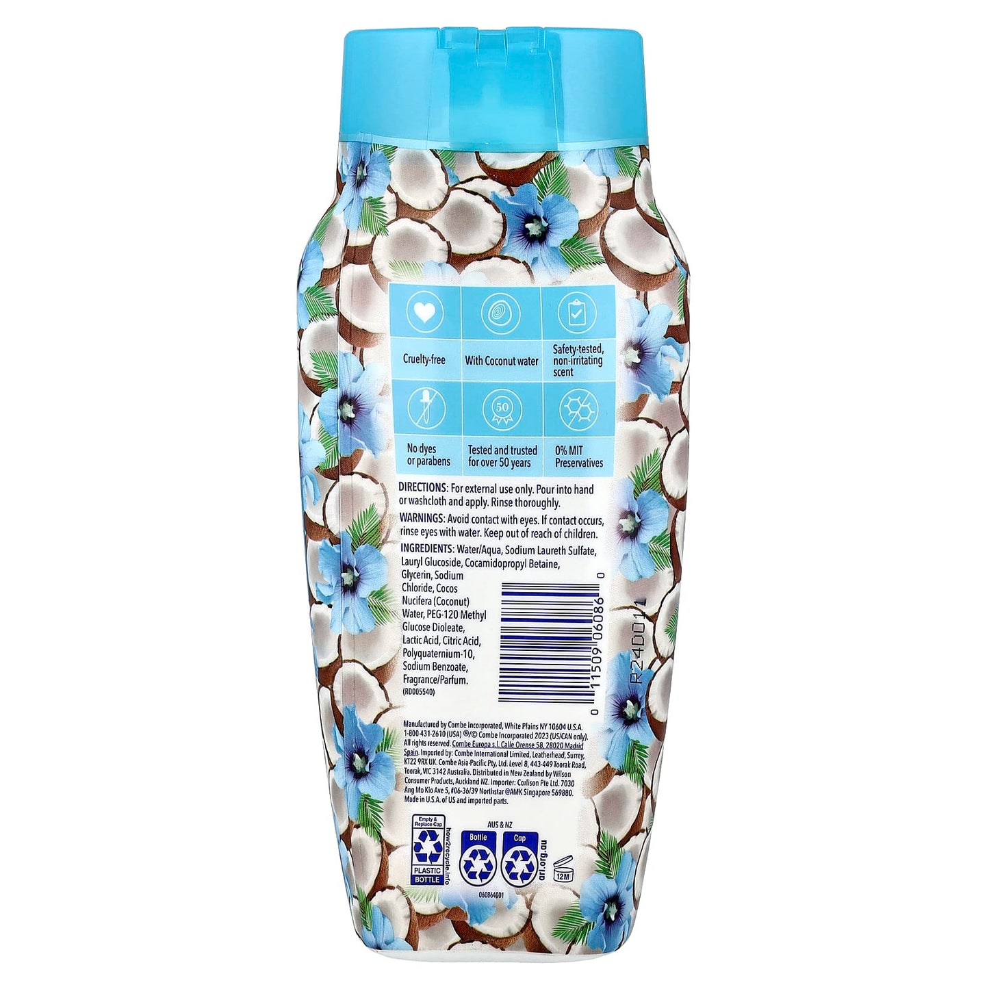 Vagisil, Scentsitive Scents®, Daily Intimate Wash, Coconut Hibiscus, 12 fl oz (354 ml) - Image 2