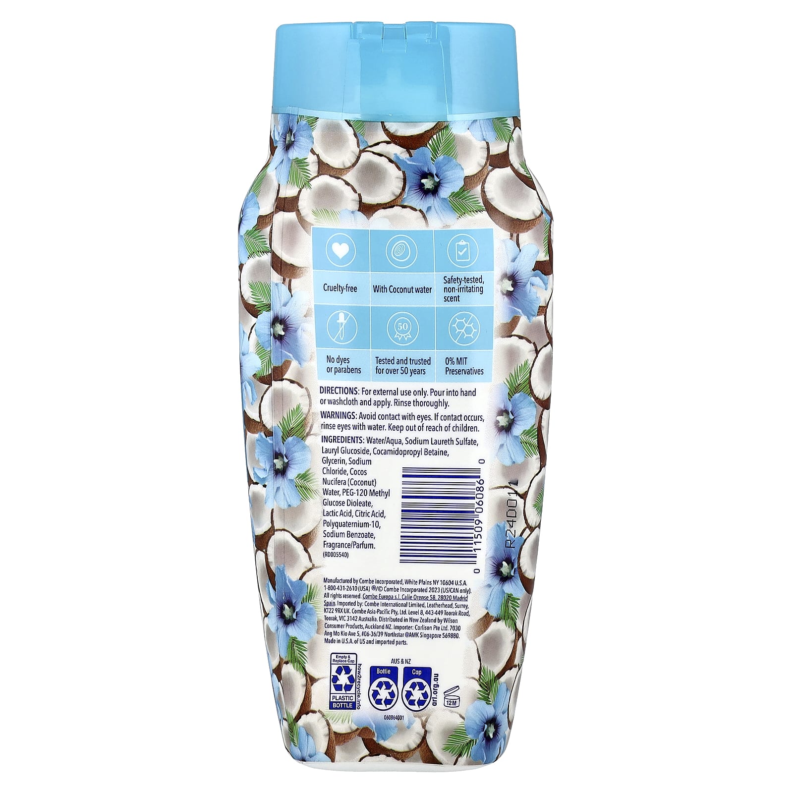 Vagisil, Scentsitive Scents®, Daily Intimate Wash, Coconut Hibiscus, 12 fl oz (354 ml) - Image 2