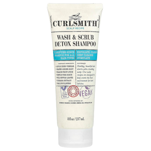 Curlsmith Clarifying Detox Shampoo for All Hair Types | 8 fl oz - Image 1