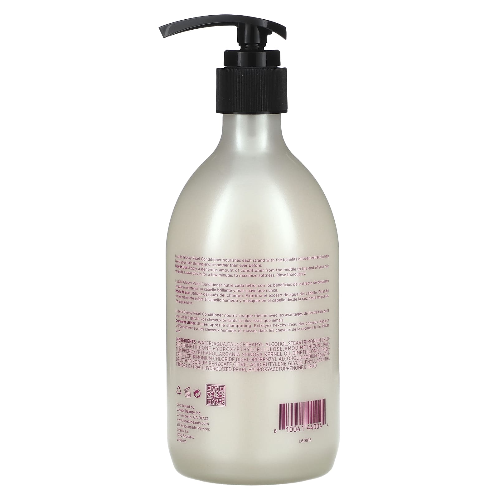 Luseta Beauty, Glossy Pearl Conditioner , 16.9 fl oz (500 ml) - Image 2