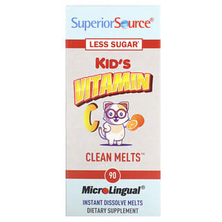 Superior Source Kids Vitamin C Clean Melts Orange 90ct
