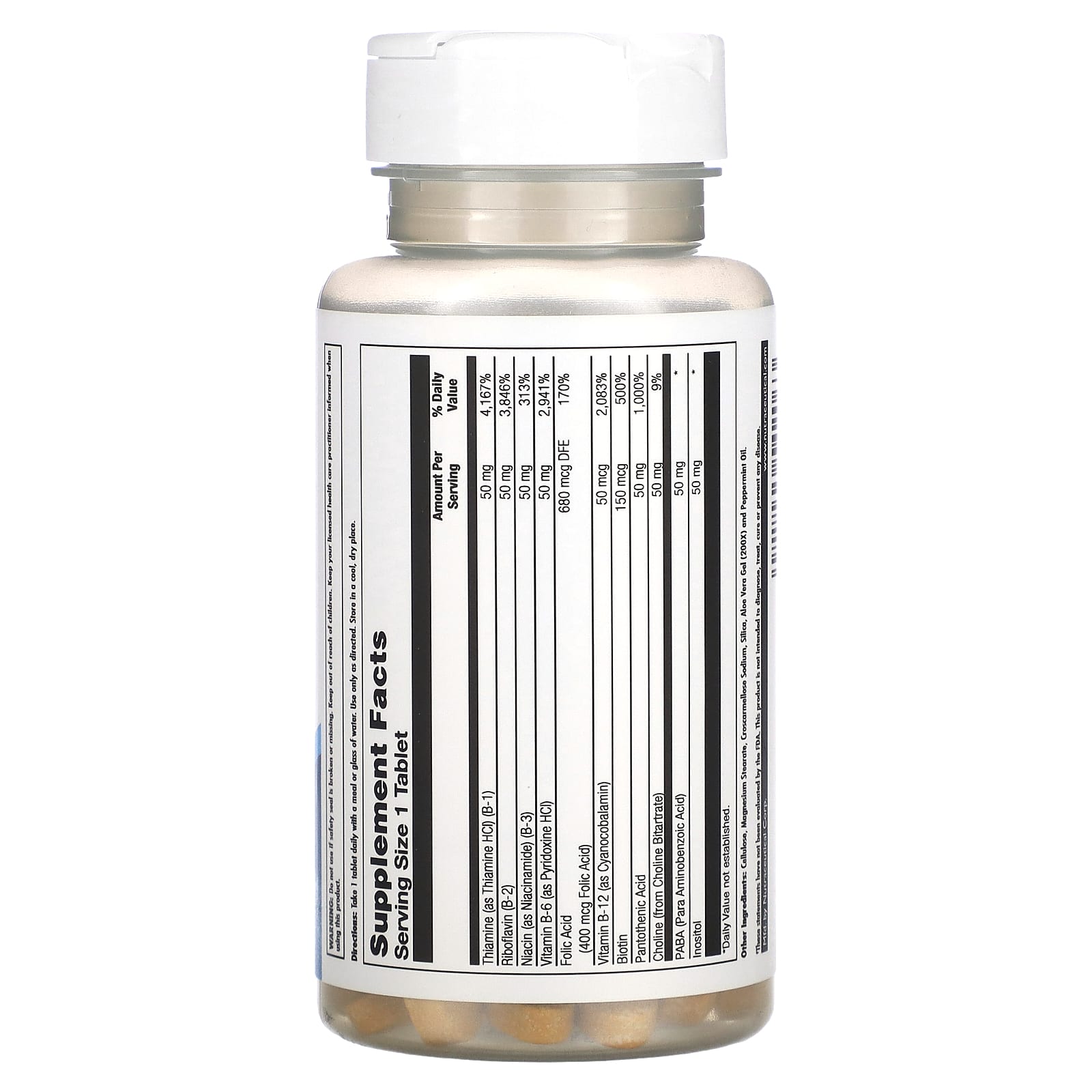 KAL B-50 Complex Energy Support Tablets, 50 Count - Image 2