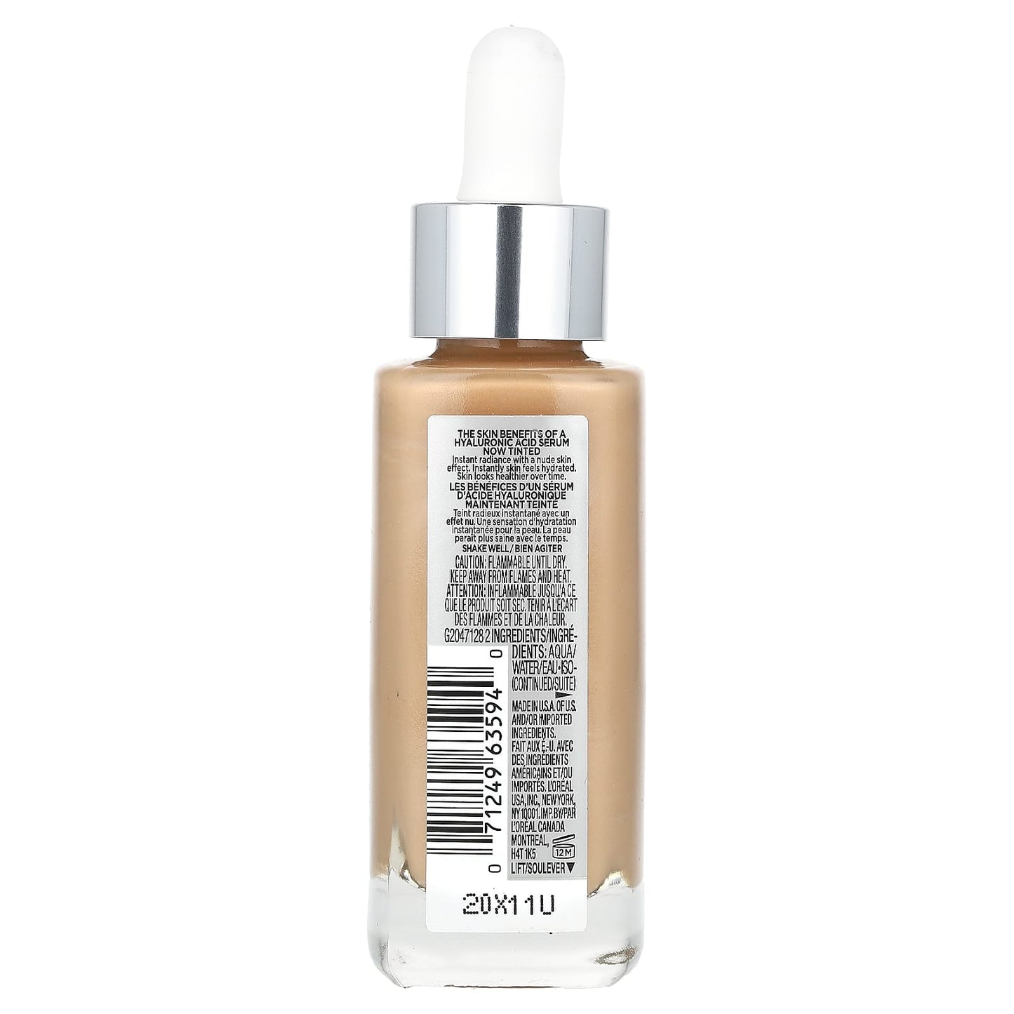 L'Oréal, True Match, Nude, Hyaluronic Tinted Serum, 4-5 Medium, 1 fl oz (30 ml) - Image 2
