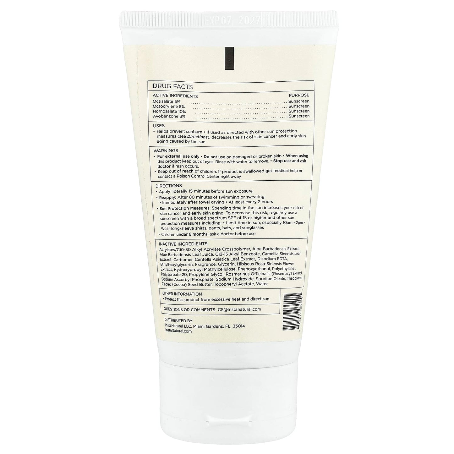InstaNatural Vitamin C SPF 50 Lotion, 5 fl oz - Broad Spectrum Sun Protection - Image 2
