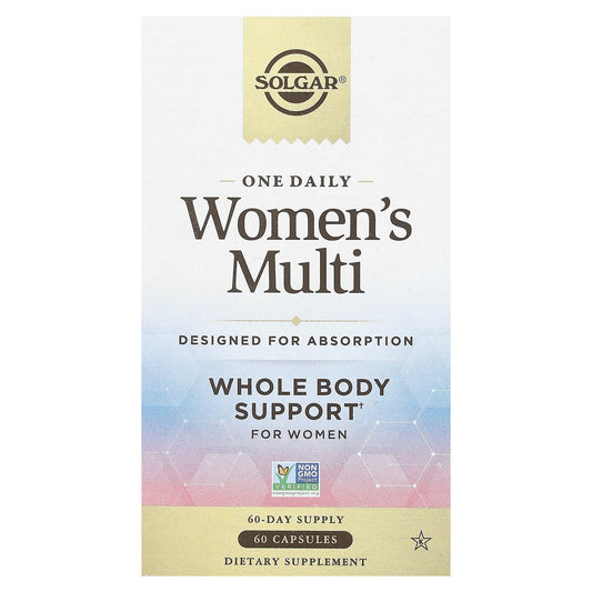 Solgar, One Daily Women's Multi, 60 Capsules - Image 1