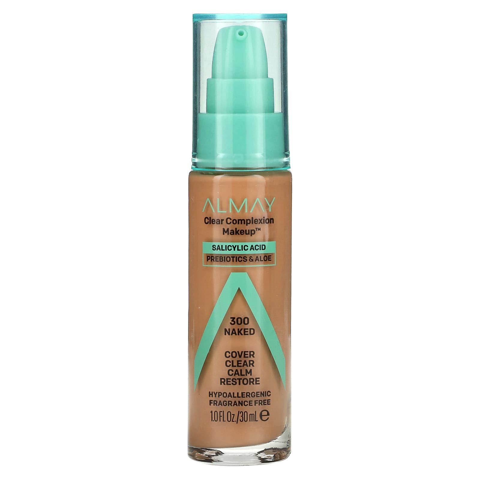Almay Clear Complexion Makeup, 1 fl oz, Salicylic Acid Acne Treatment - Image 1