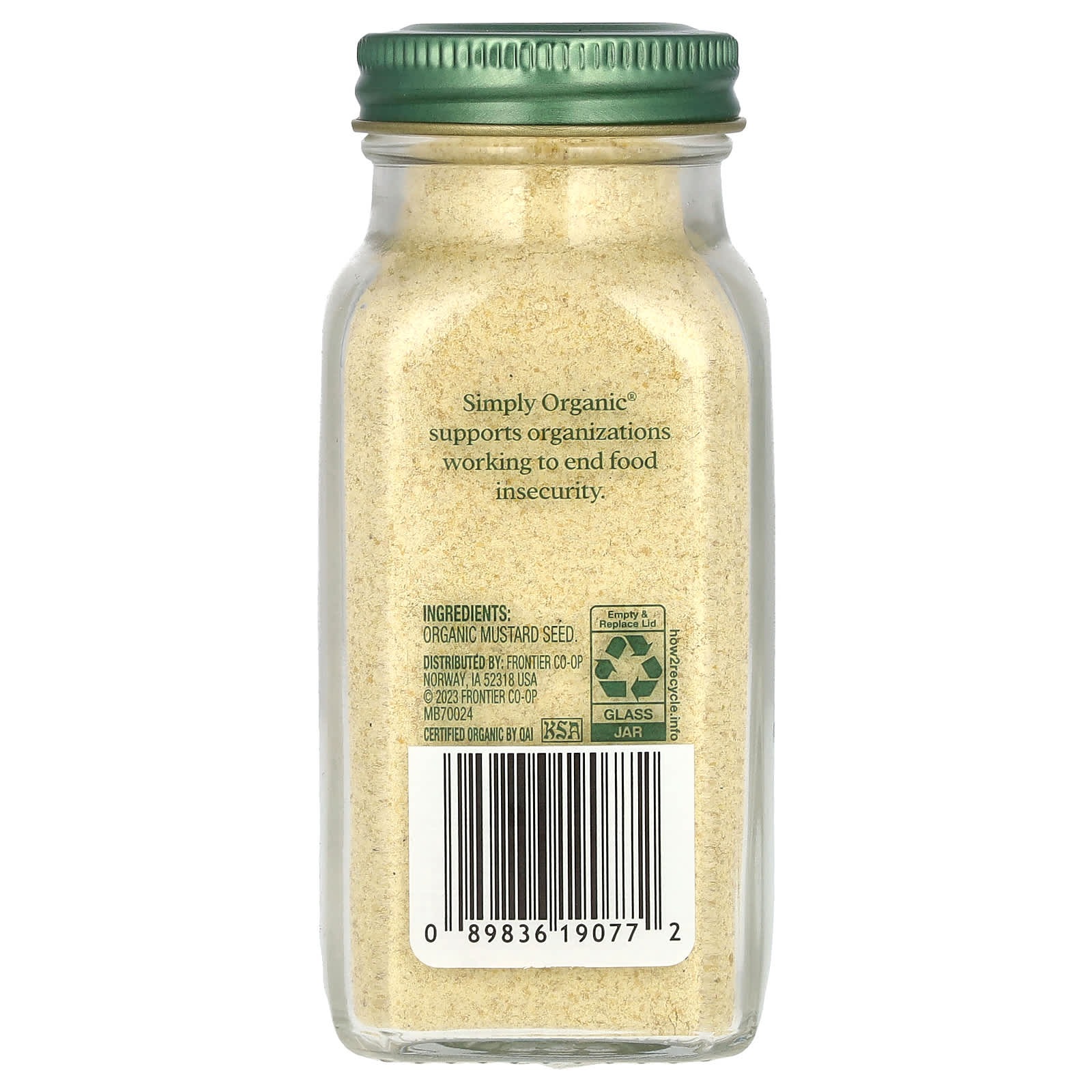 Simply Organic, Ground Mustard, 2.65 oz (75 g) - Image 2