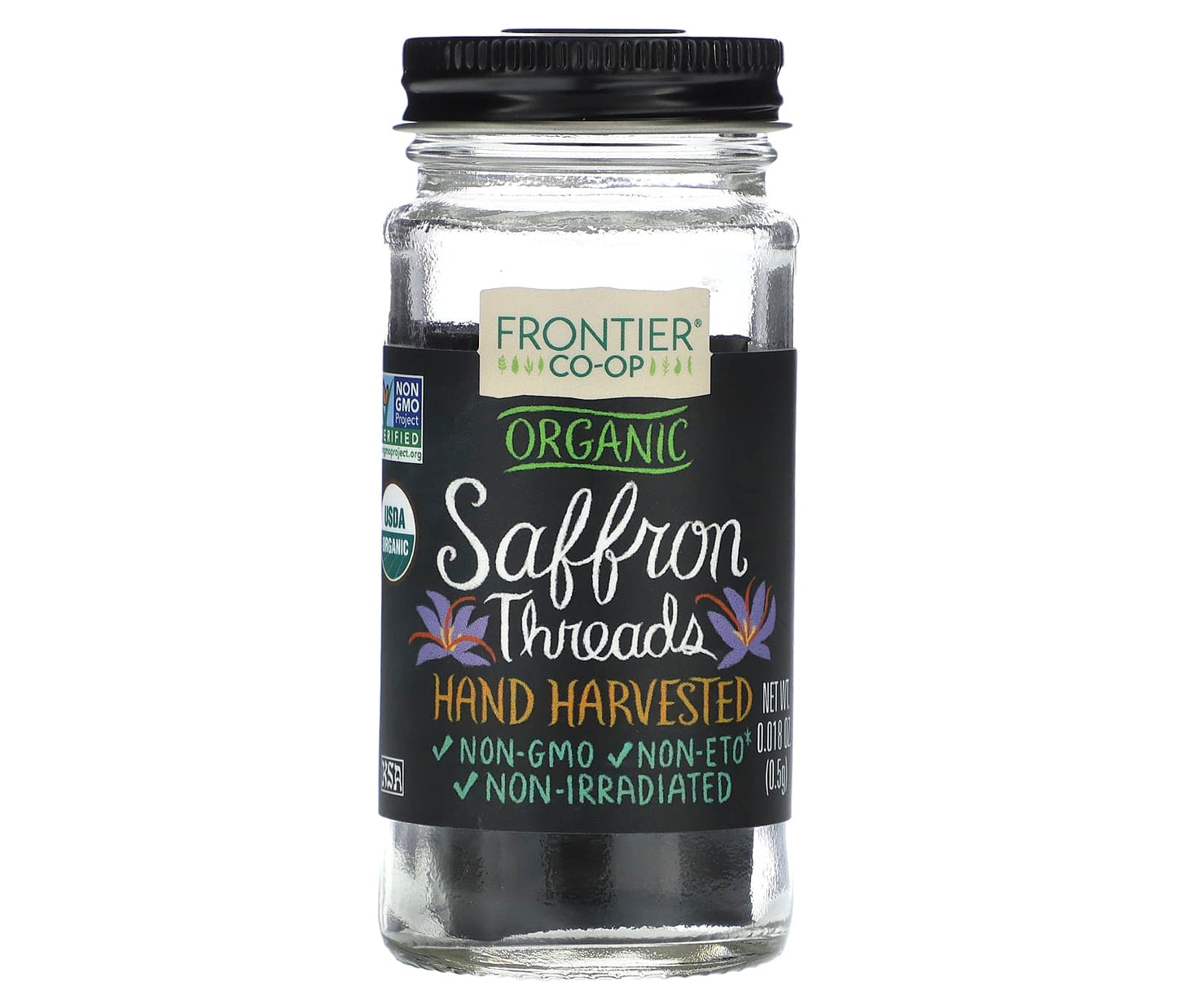 Organic Saffron Threads by Frontier Co-op for Authentic Flavor - Image 1