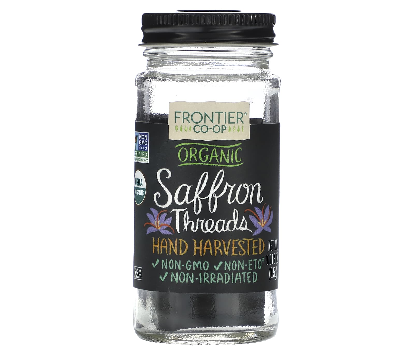 Organic Saffron Threads by Frontier Co-op for Authentic Flavor - Image 1