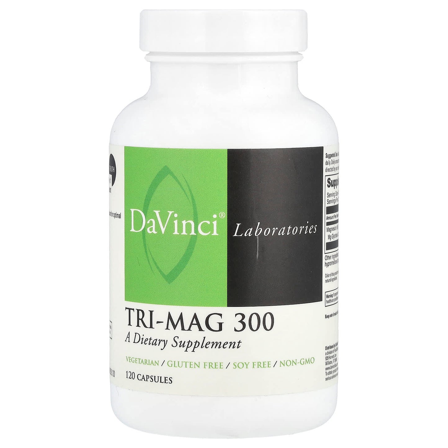Optimize Your Health with DaVinci Laboratories Tri-Mag 300 Capsules - Image 1