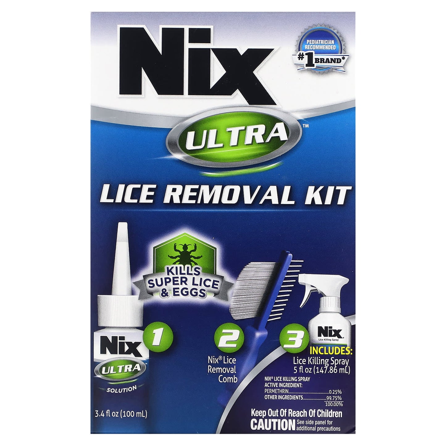 Nix, Ultra, Lice Removal Kit, 1 Kit - Image 1