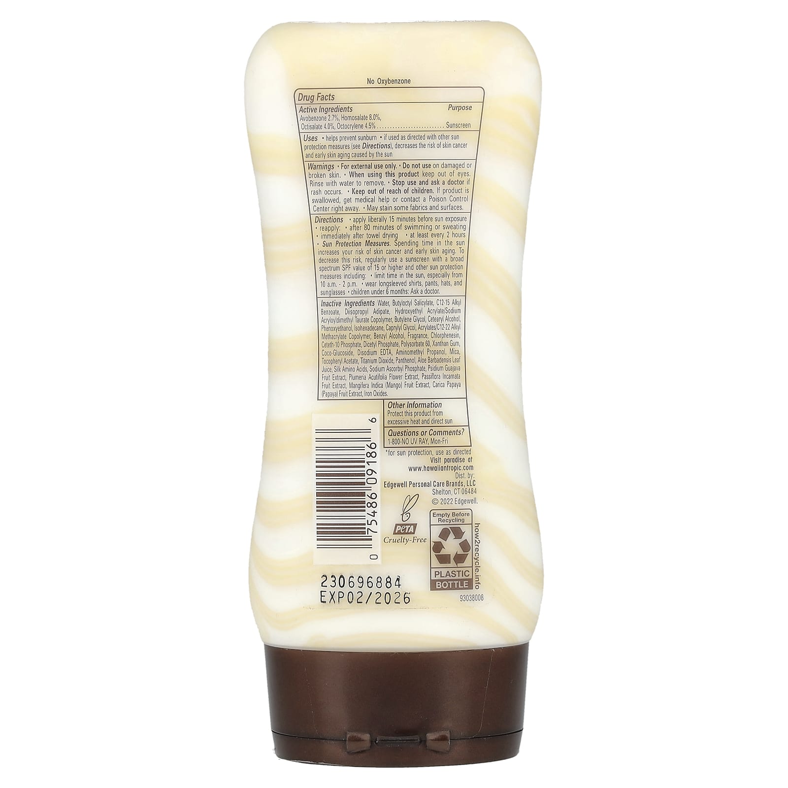 Hawaiian Tropic Weightless Hydration Oil-Free Sunscreen SPF 50 6 fl oz - Image 2