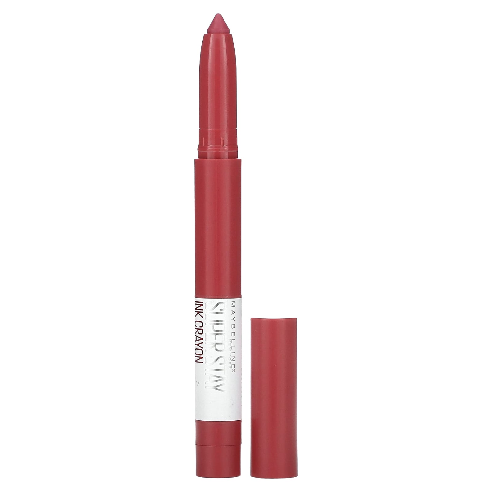 Maybelline, Super Stay, Ink Crayon, Run The World 80, 0.04 oz (1.2 g) - Image 1
