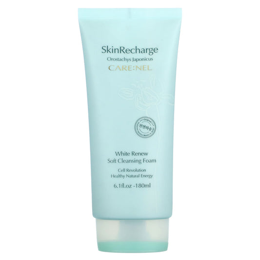 Revitalize Your Skin with Care:Nel White Renew Soft Cleansing Foam, 6.1 fl oz - Image 1