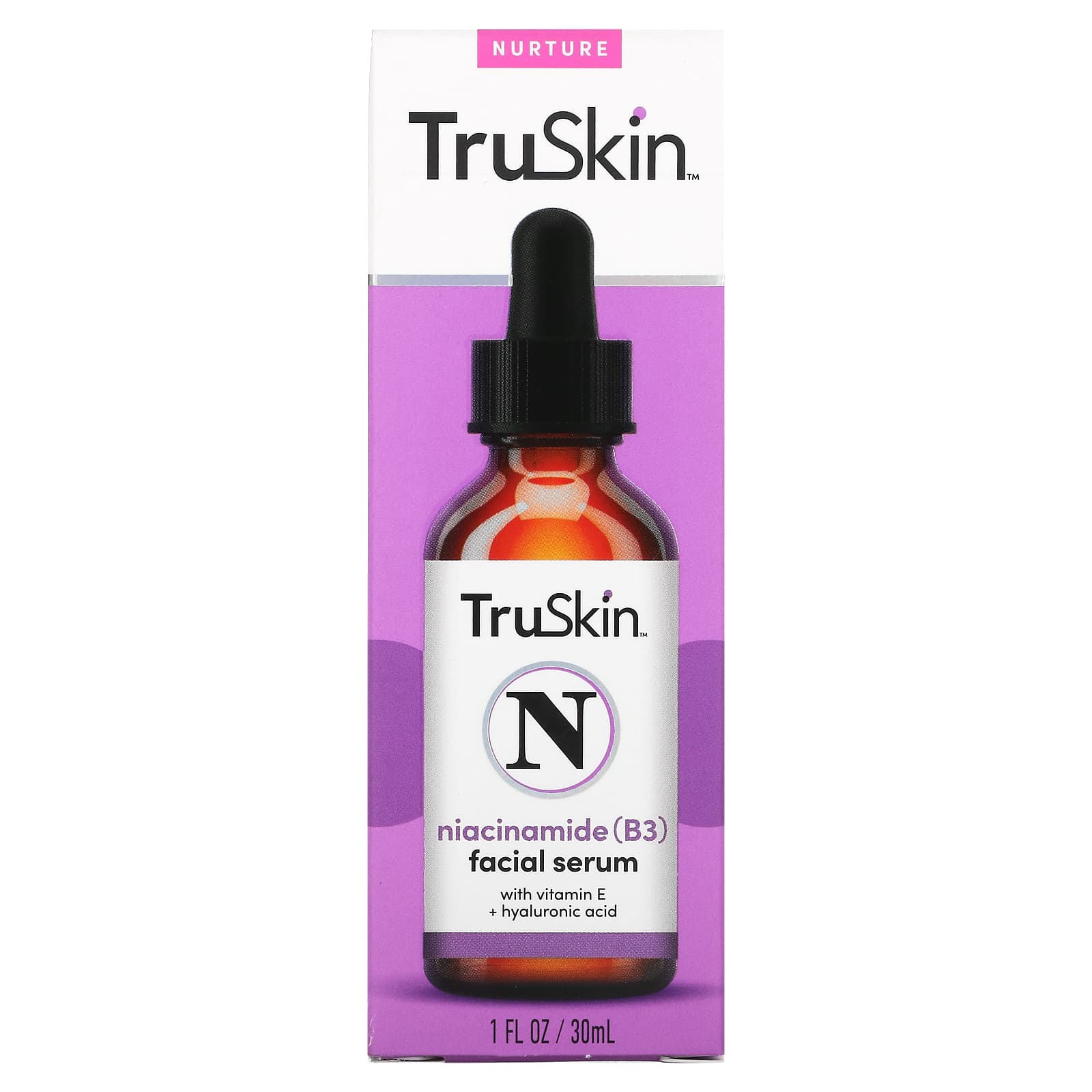 TruSkin, Niacinamide (B3) Facial Serum, 1 fl oz (30 ml) - Image 2