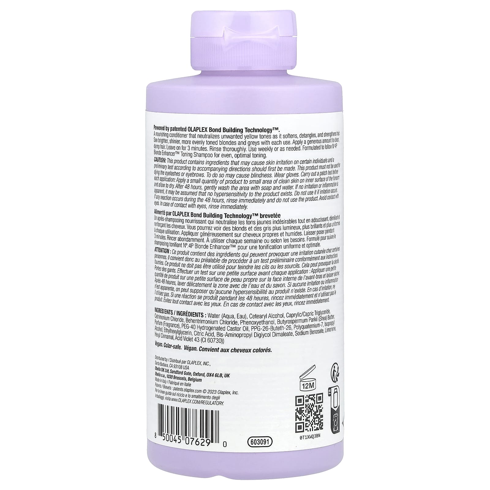 Olaplex, N° 5P Blonde Enhancer™ Toning Conditioner, 8.5 fl oz (250 ml) - Image 2