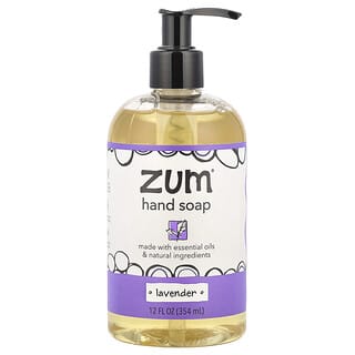 Lavender Hand Soap by ZUM, 12 fl oz, Plant-Based & Cruelty-Free