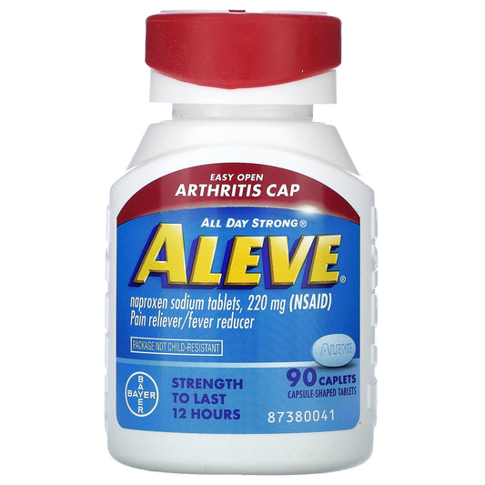 Aleve Naproxen Sodium Tablets for Arthritis Pain Relief & Fever - Image 1