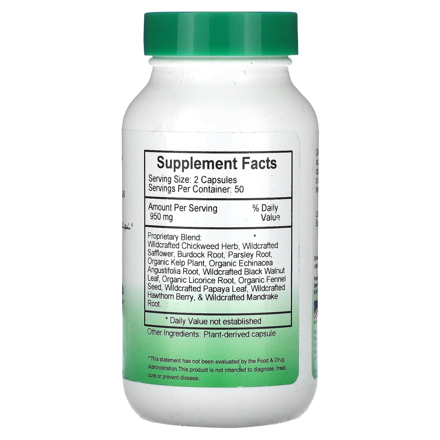 Dr. Christopher's Appetite Formula - 100% Vegetarian Capsules - Image 2