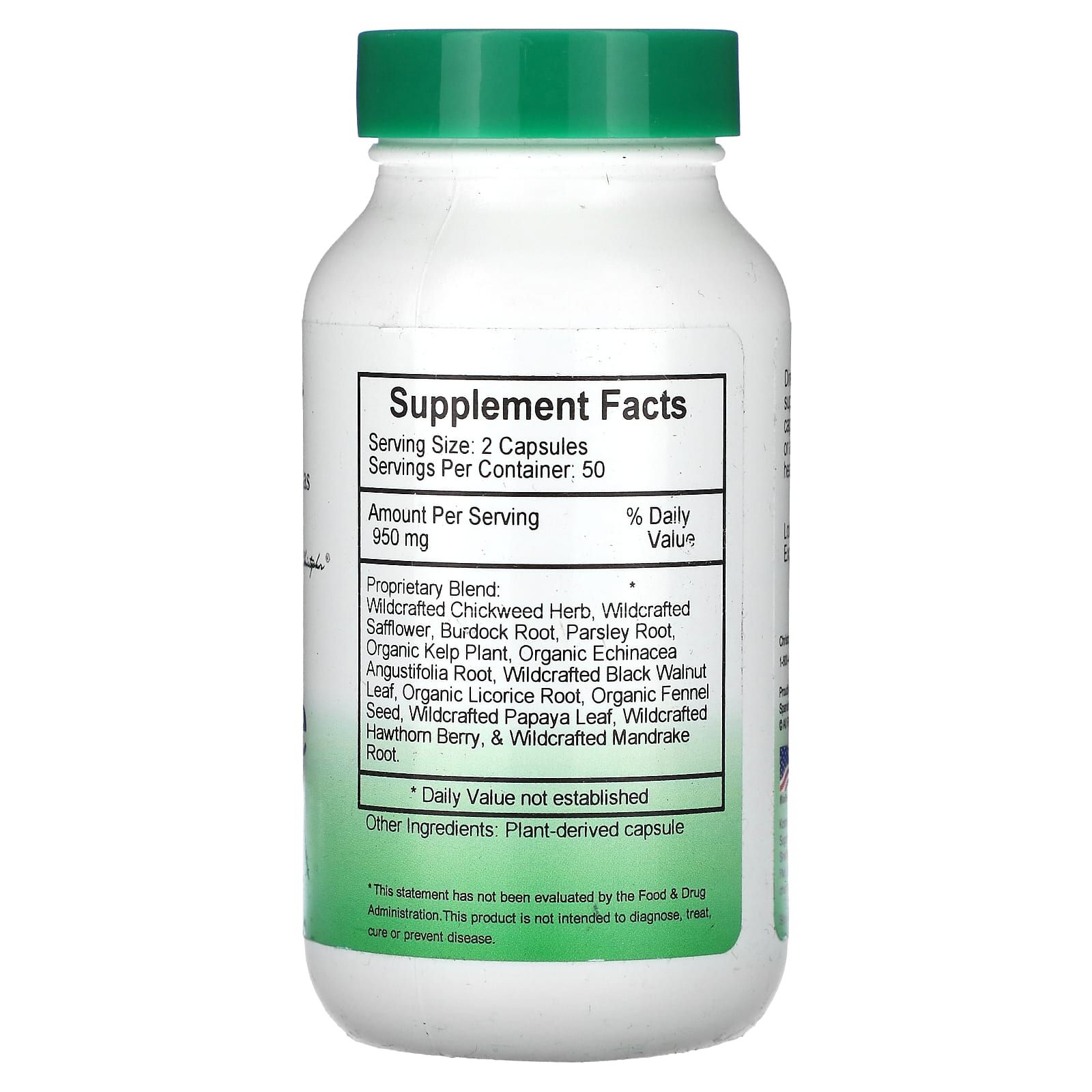 Dr. Christopher's Appetite Formula - 100% Vegetarian Capsules - Image 2