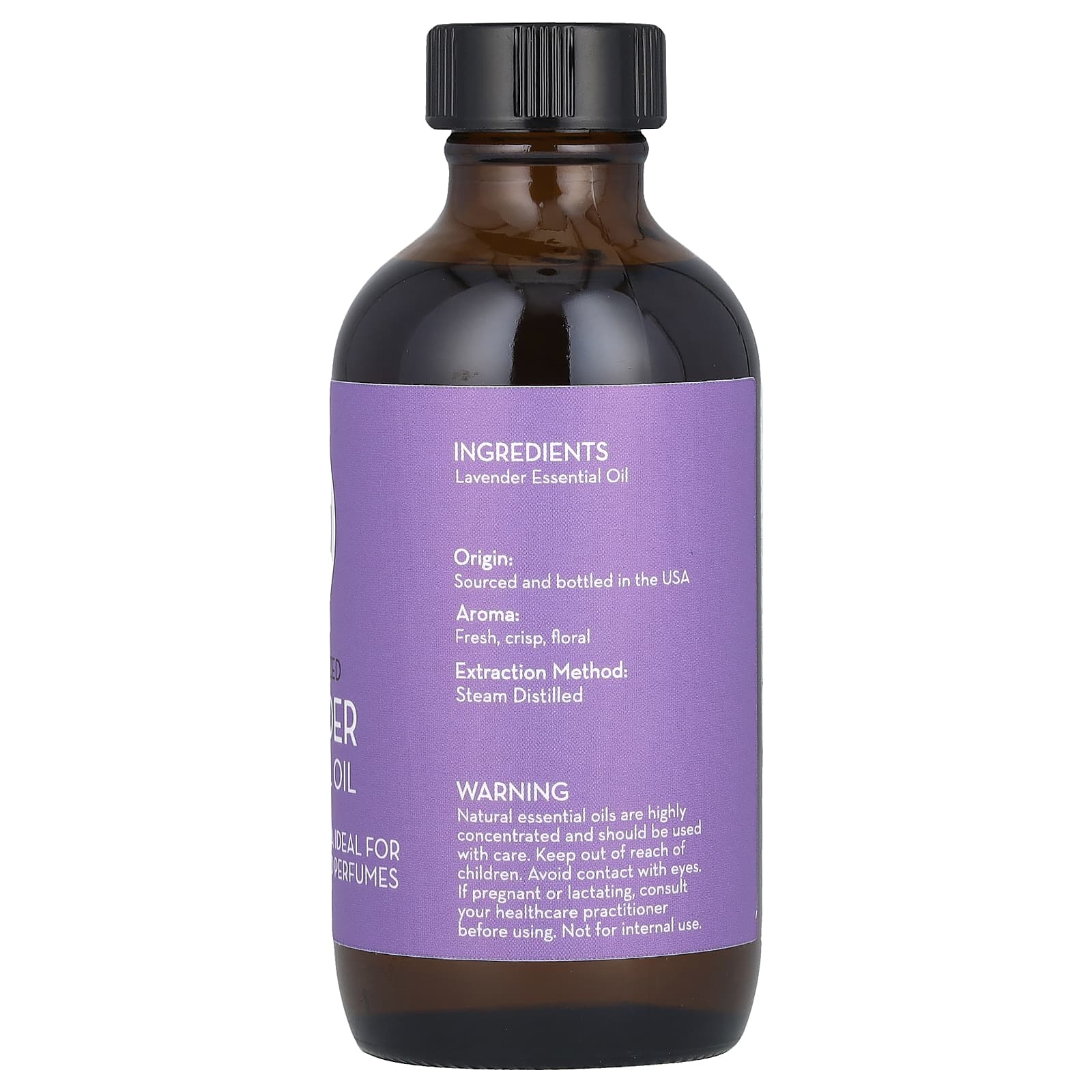 Pure Body Naturals, Essential Oil, Lavender , 4 fl oz (118 ml) - Image 2