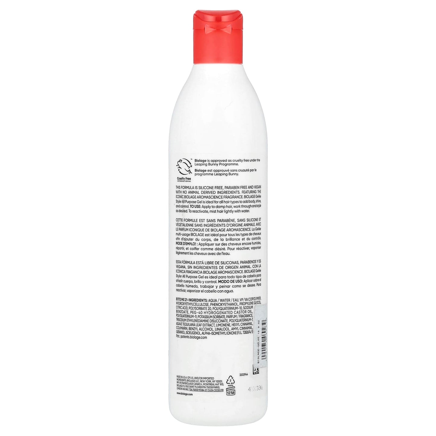 Biolage Gelée Styler All Purpose Gel for Salon-Quality Hair - Image 2