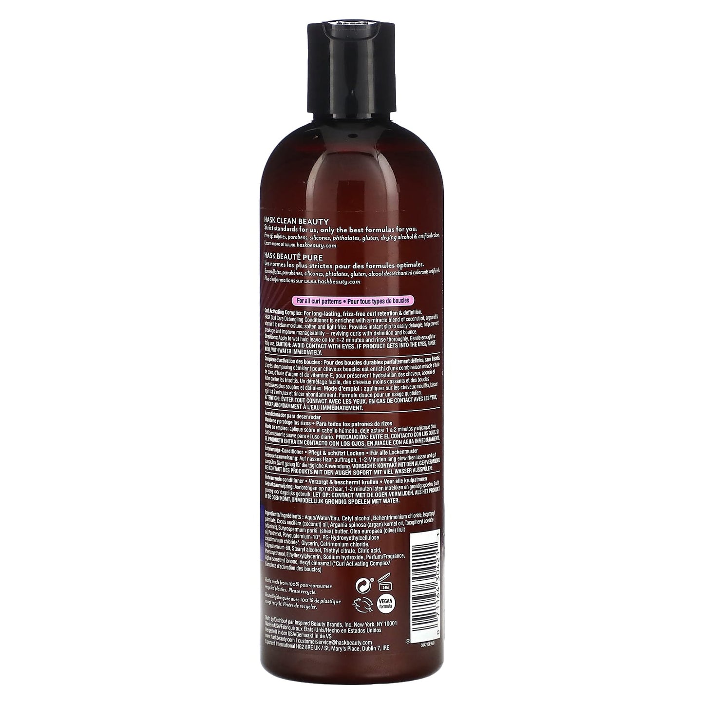 Hask Beauty Curl Care Detangling Conditioner for All Curl Patterns - Image 2