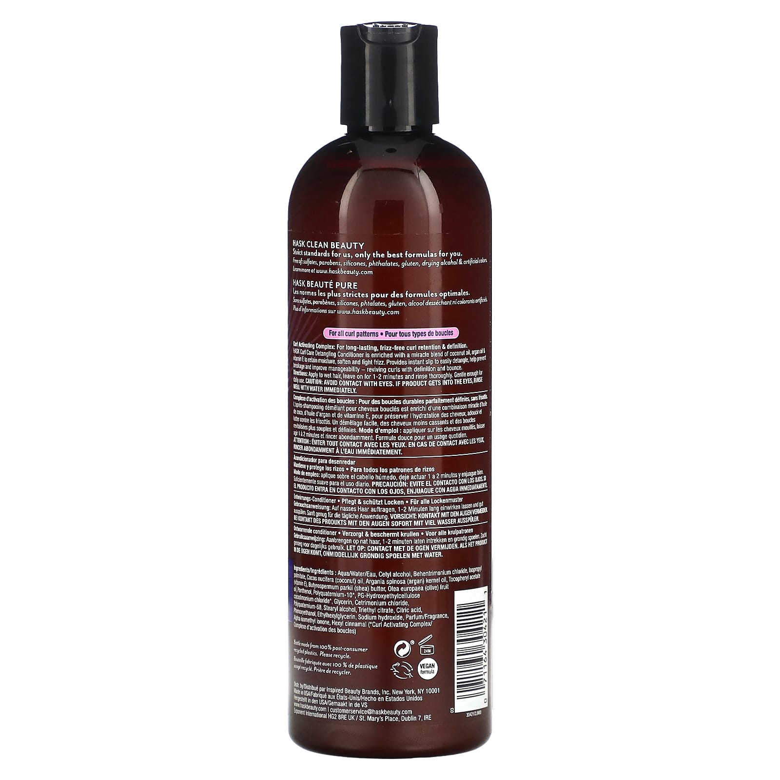 Hask Beauty Curl Care Detangling Conditioner for All Curl Patterns - Image 2