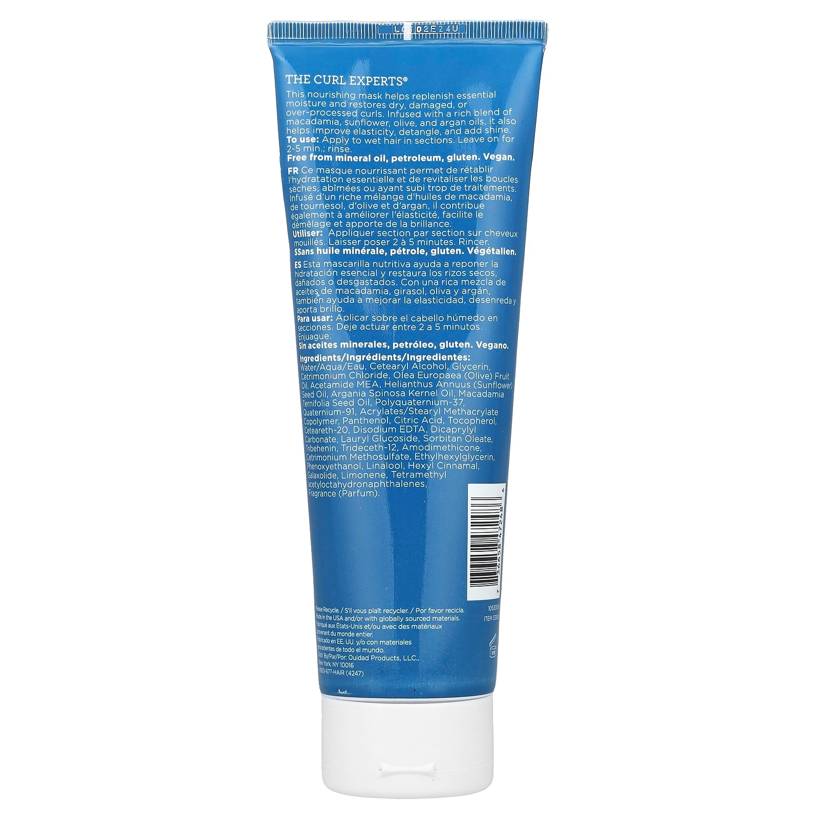 Ouidad, Moisture Lock™, Intense Hydrating Mask, 7.8 fl oz (230 ml) - Image 2