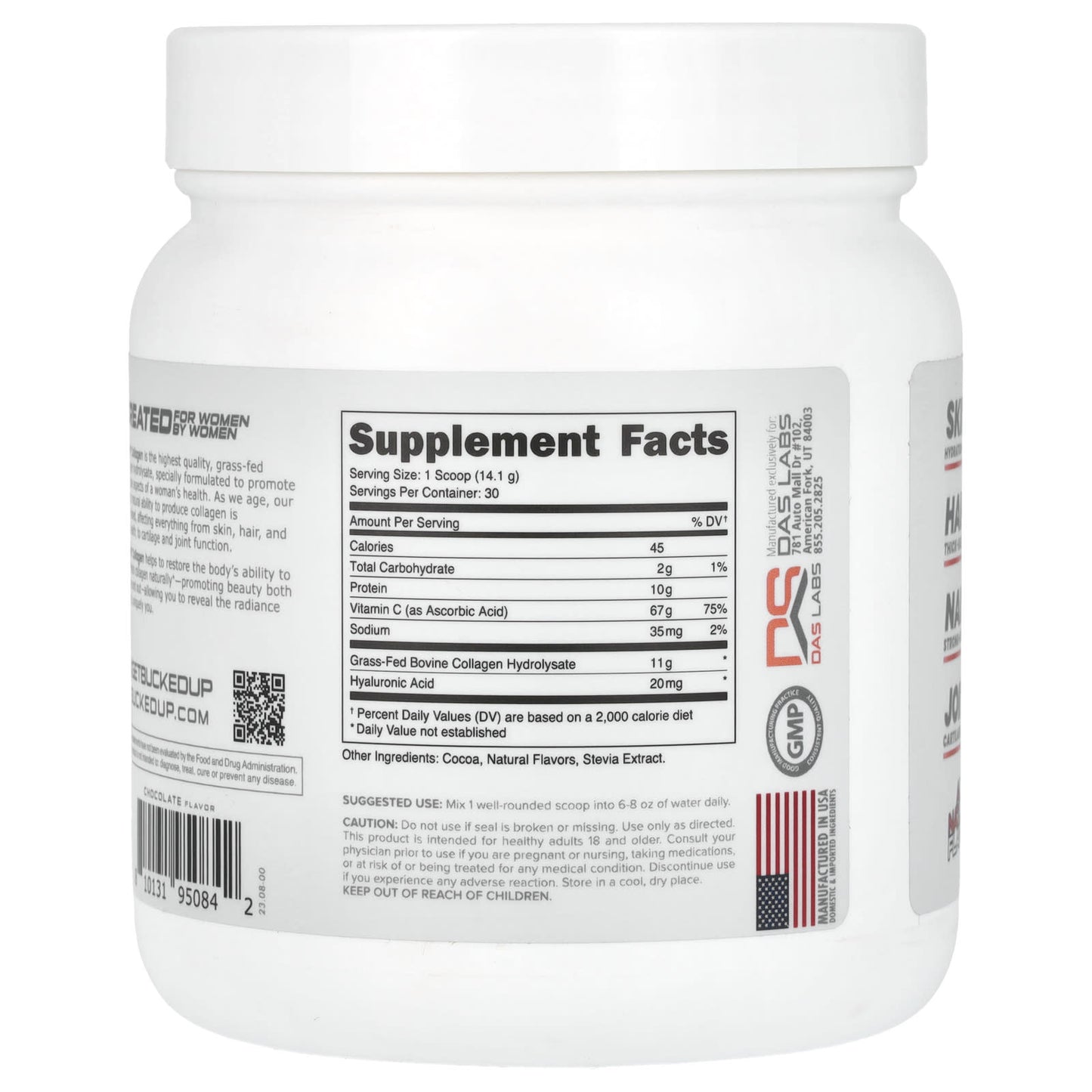Bucked Up, Babe, Collagen, Chocolate, 14.9 oz (423 g)