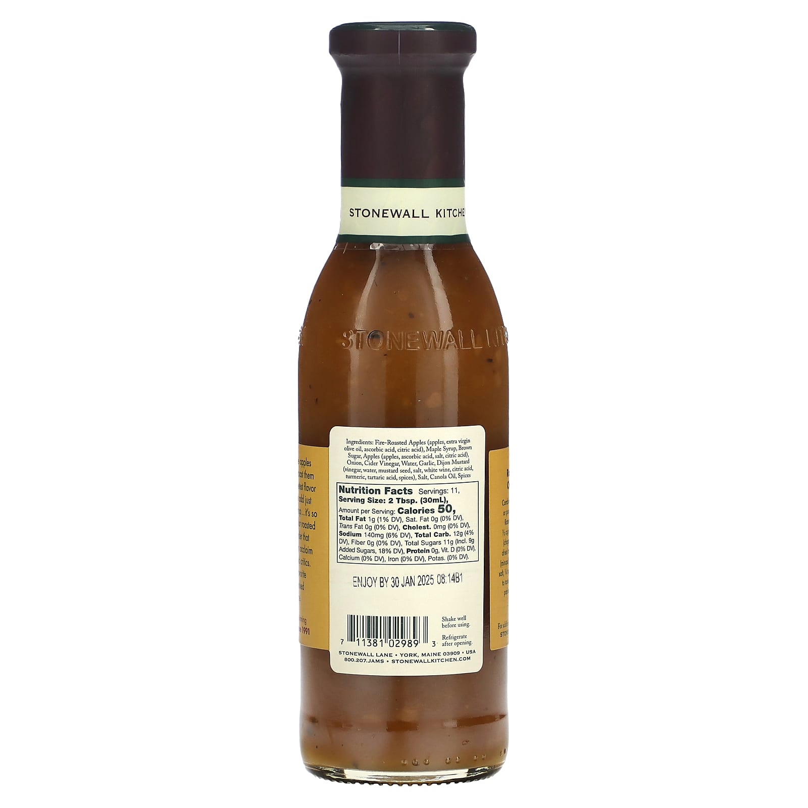 Stonewall Kitchen, Roasted Apple Grille Sauce  , 11 fl oz (330 ml) - Image 2