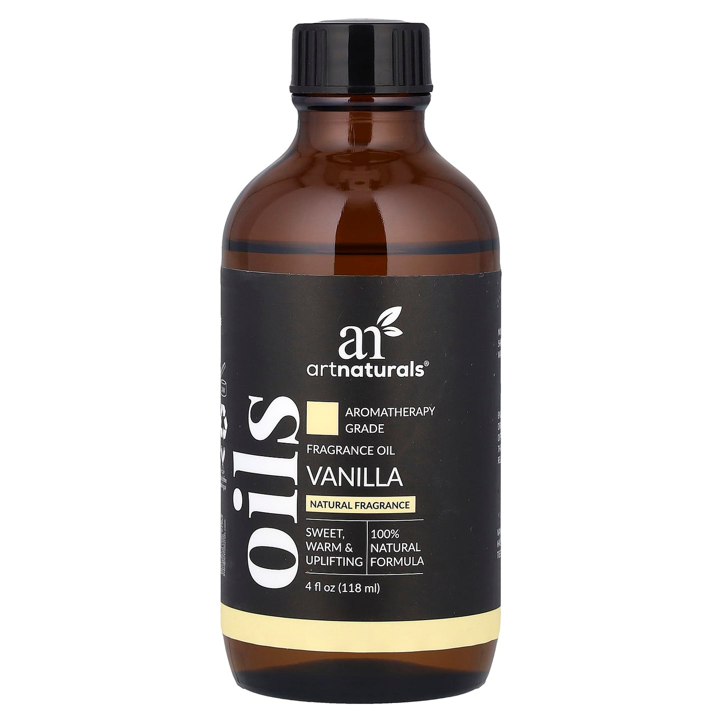 Vanilla Essential Oil for Relaxation, 100% Natural, 4 fl oz - Image 1
