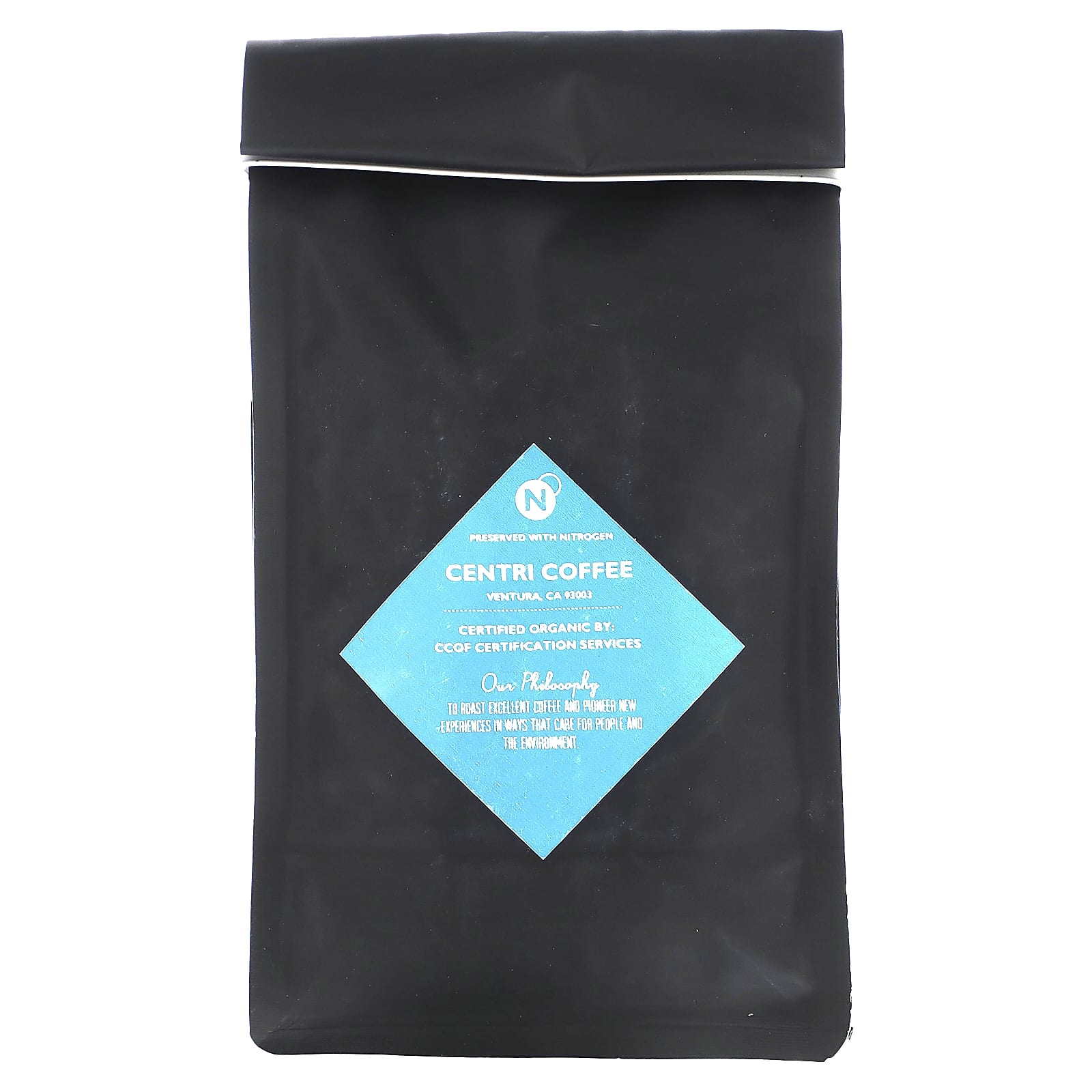 Decaf Organic Coffee, Caramel & Chocolate, Whole Bean, 12 oz by Centri Coffee - Image 2
