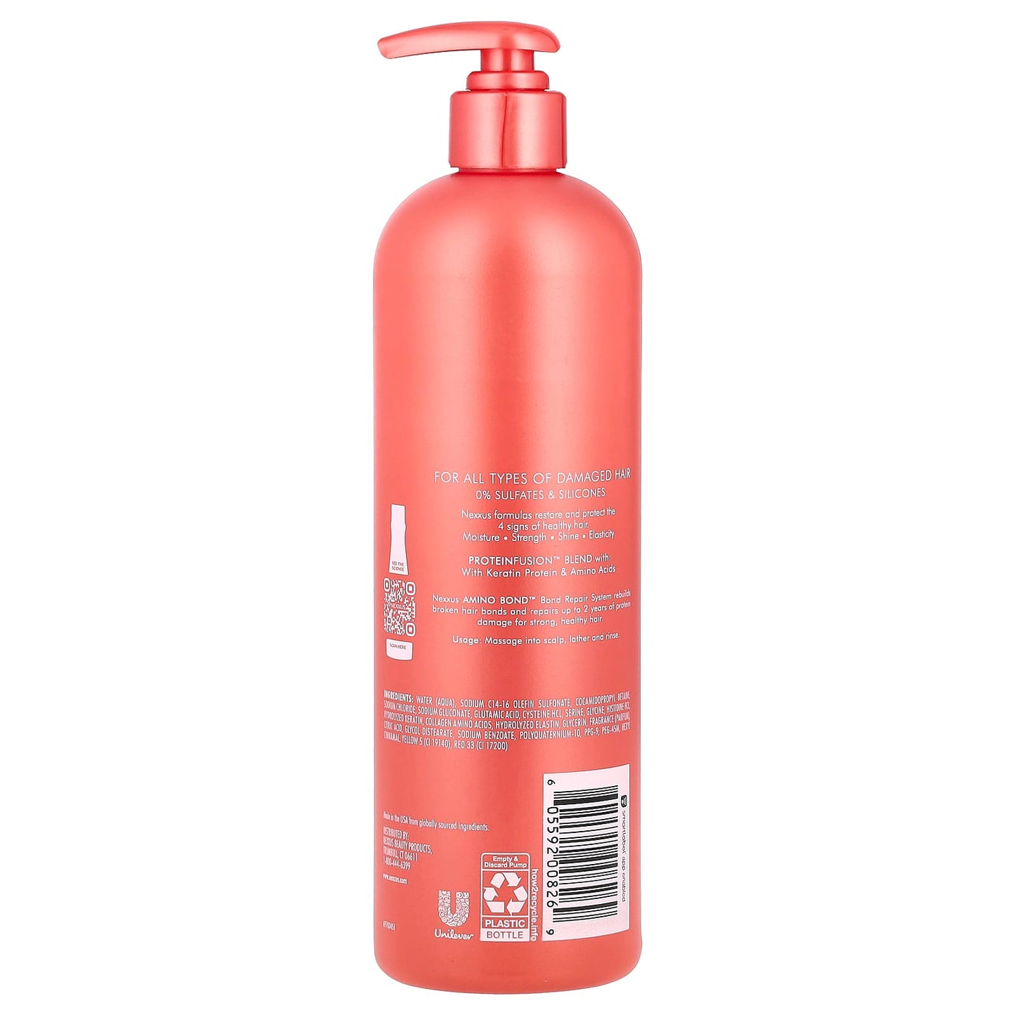 Nexxus, Amino Bond™ Shampoo, For All Types of Damaged Hair, 16.5 fl oz (488 ml) - Image 2