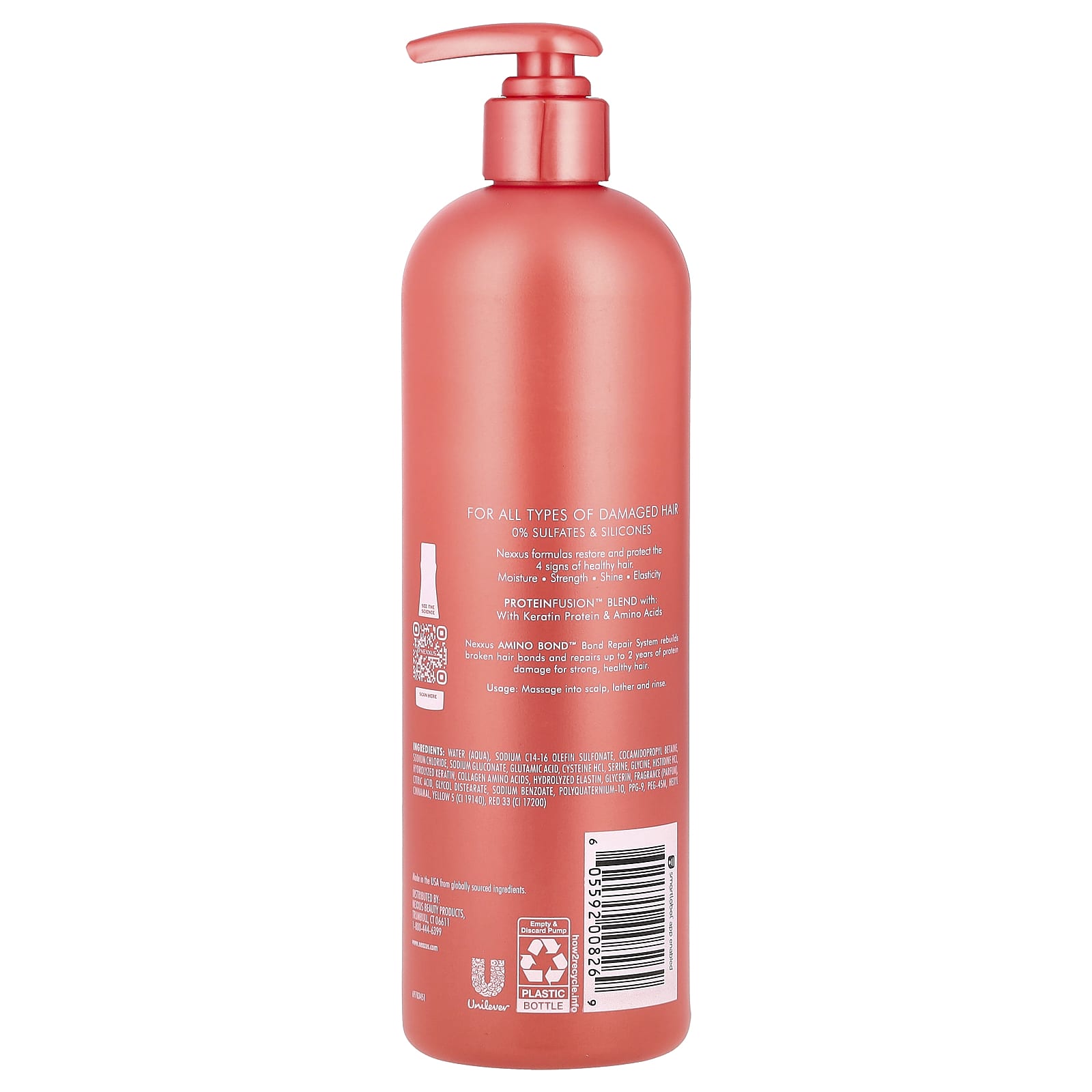 Nexxus, Amino Bond™ Shampoo, For All Types of Damaged Hair, 16.5 fl oz (488 ml) - Image 2