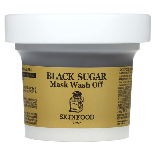 SKINFOOD, Black Sugar Beauty Mask Wash Off, 4.23 oz (120 g) - Image 1